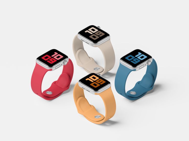 SILICONE APPLE WATCH  SPORT LOOP