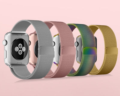 Rose pink Apple Watch Metal Loop