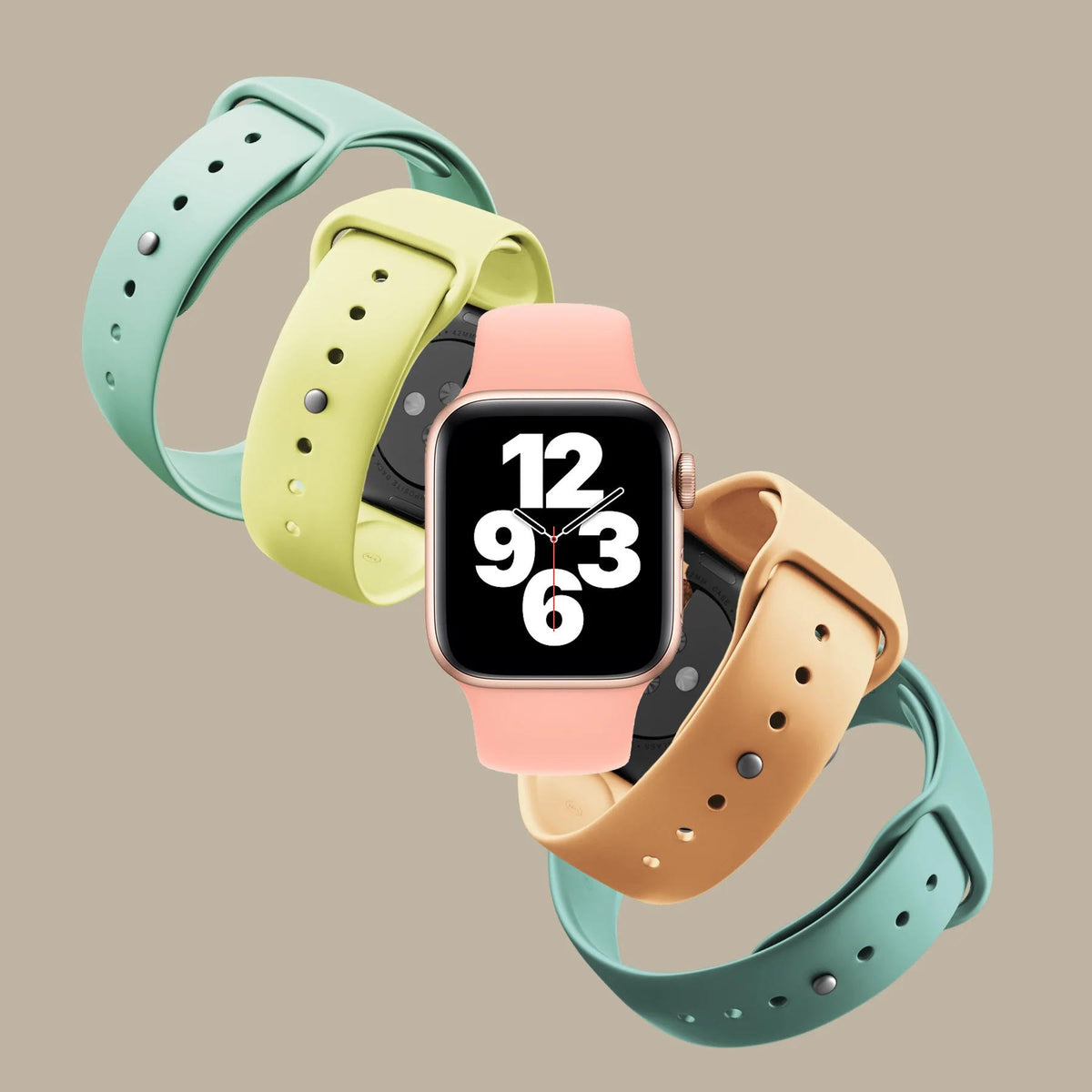 SILICONE APPLE WATCH  SPORT LOOP