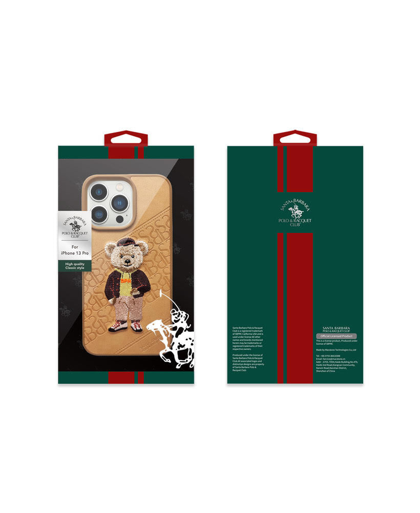 iPhone 13 Crete Series Genuine Santa Barbara Leather Case -l